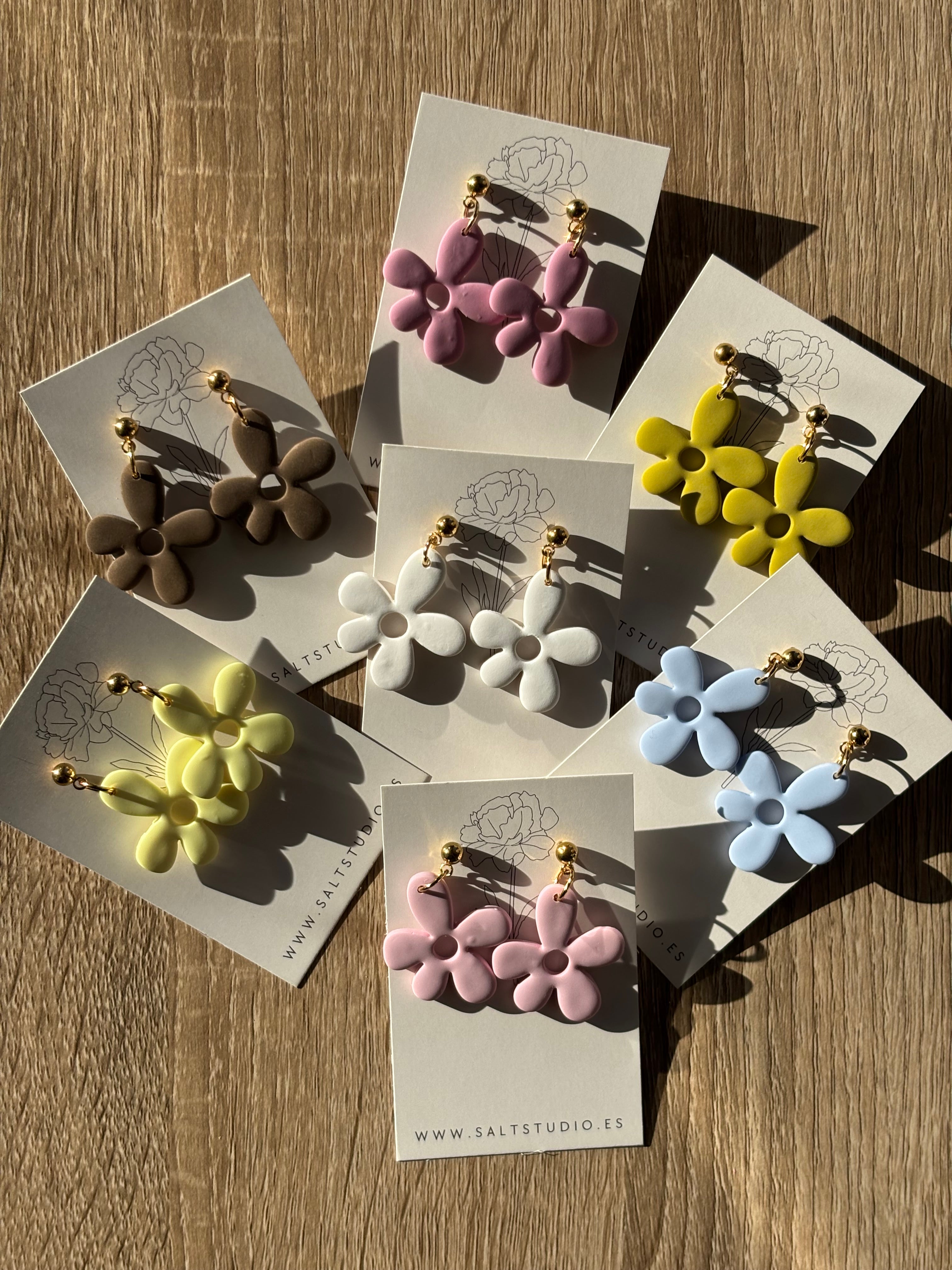 Pendientes fiore