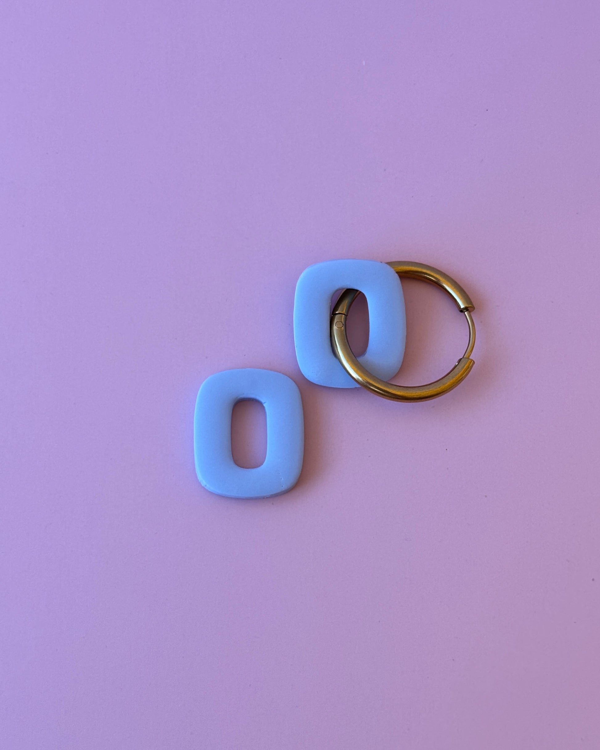 Charms donut azul pastel
