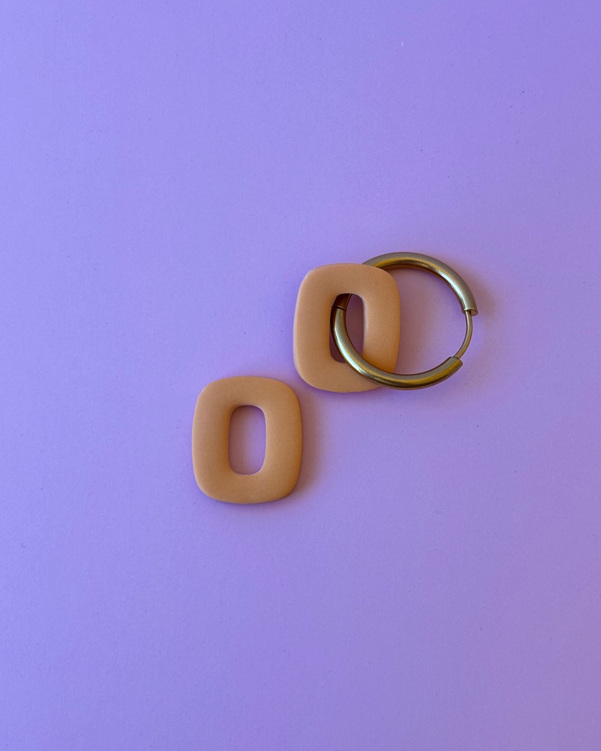 Charms donut naranja