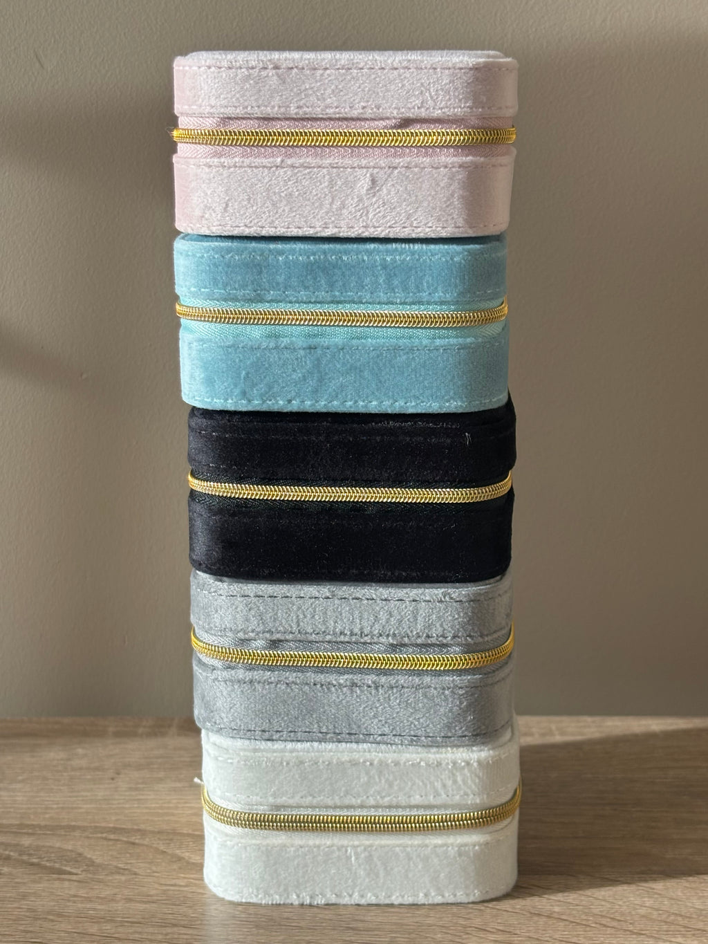 Joyero viaje terciopelo