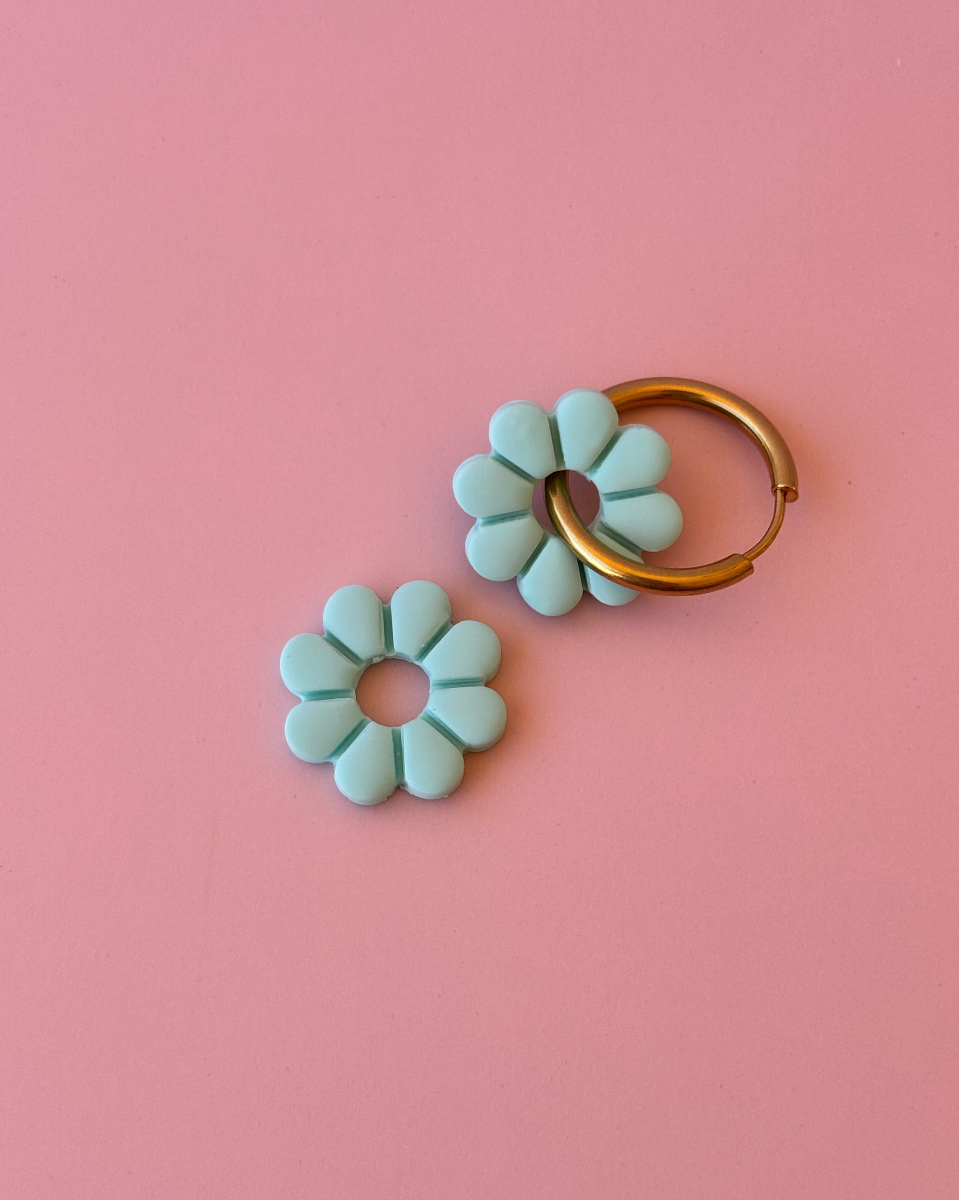 Charms flor 4 menta