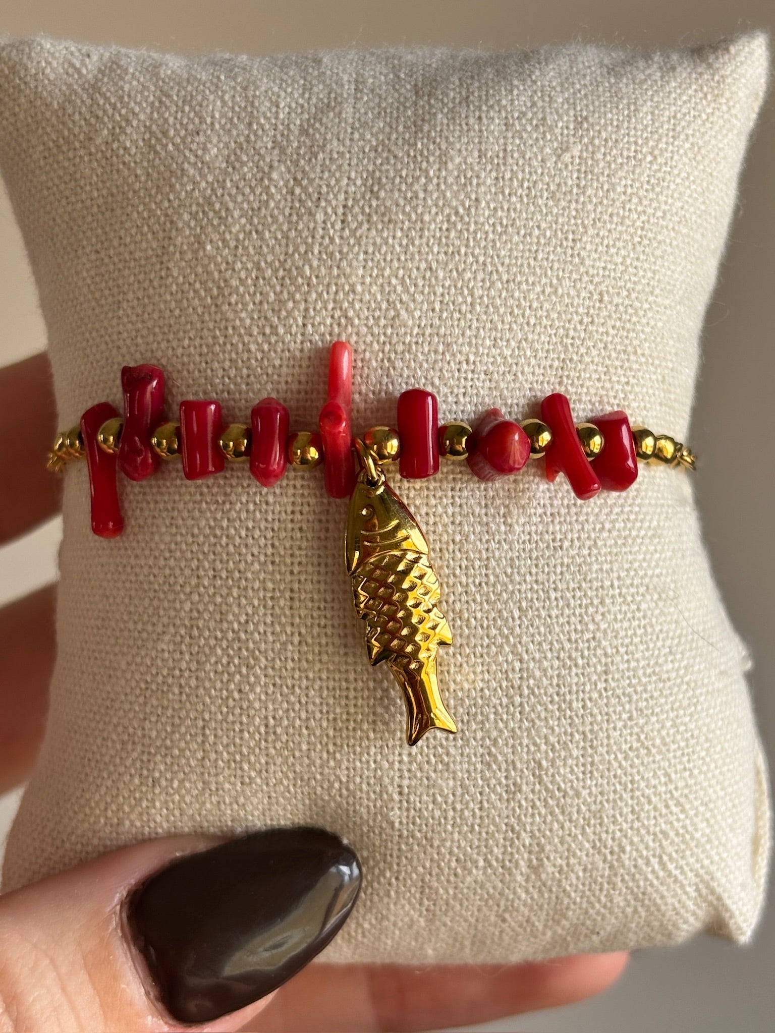 Pulsera  Coral