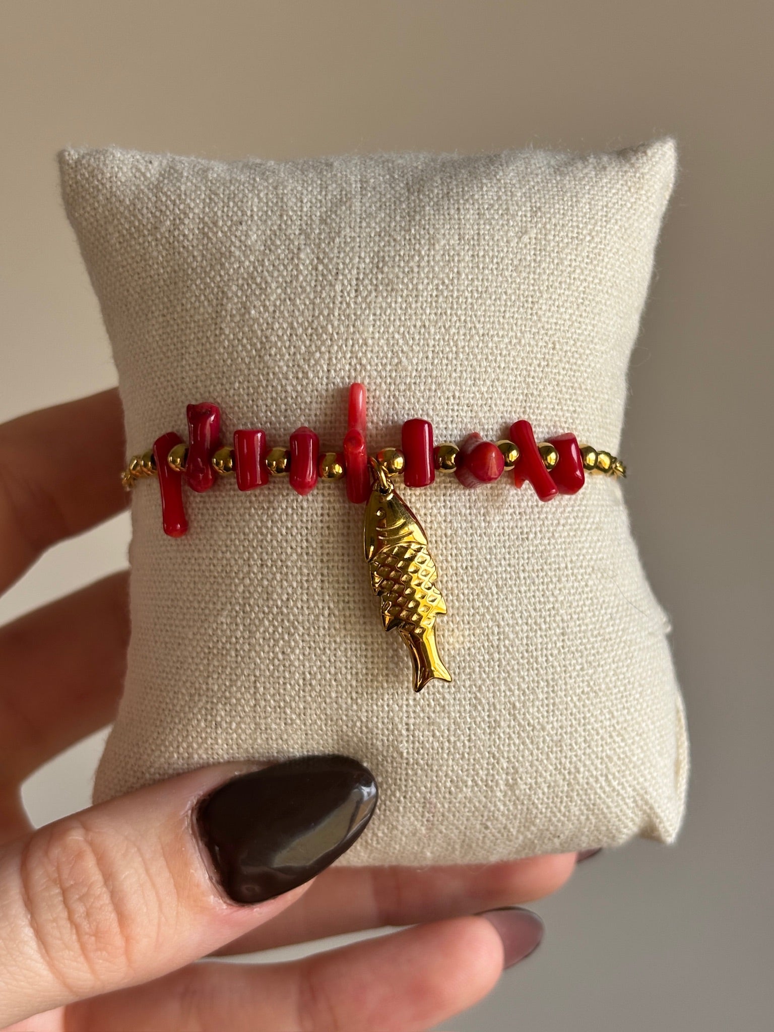 Pulsera  Coral