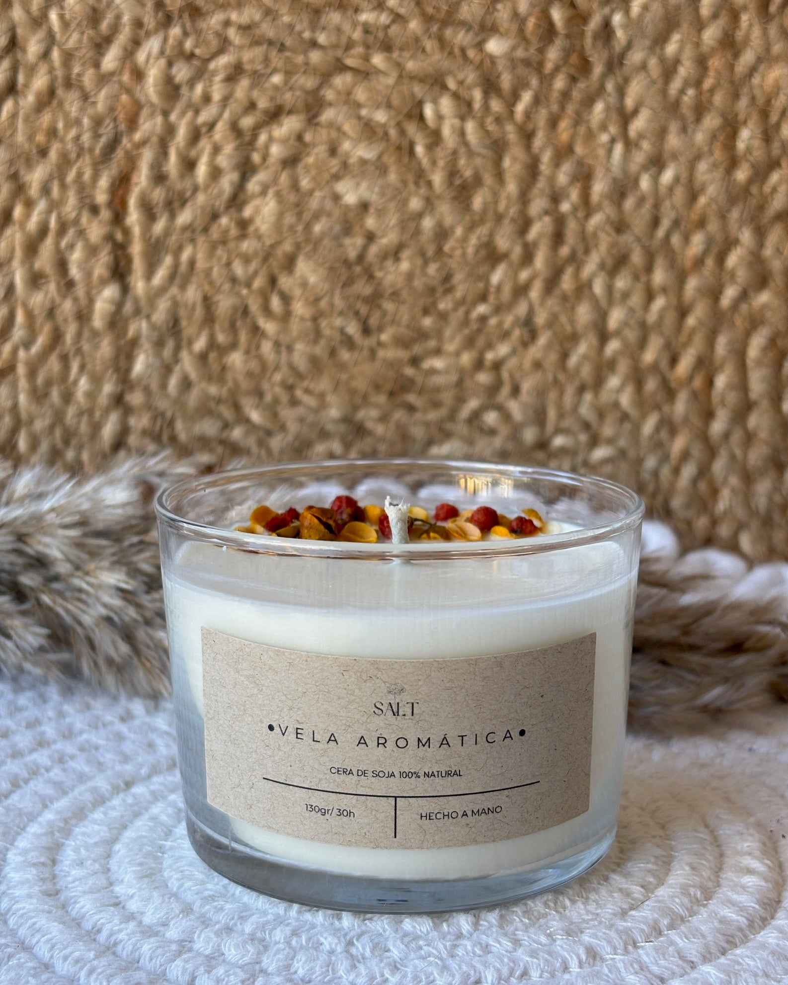 Vela aromática Calabaza 130gr-215gr