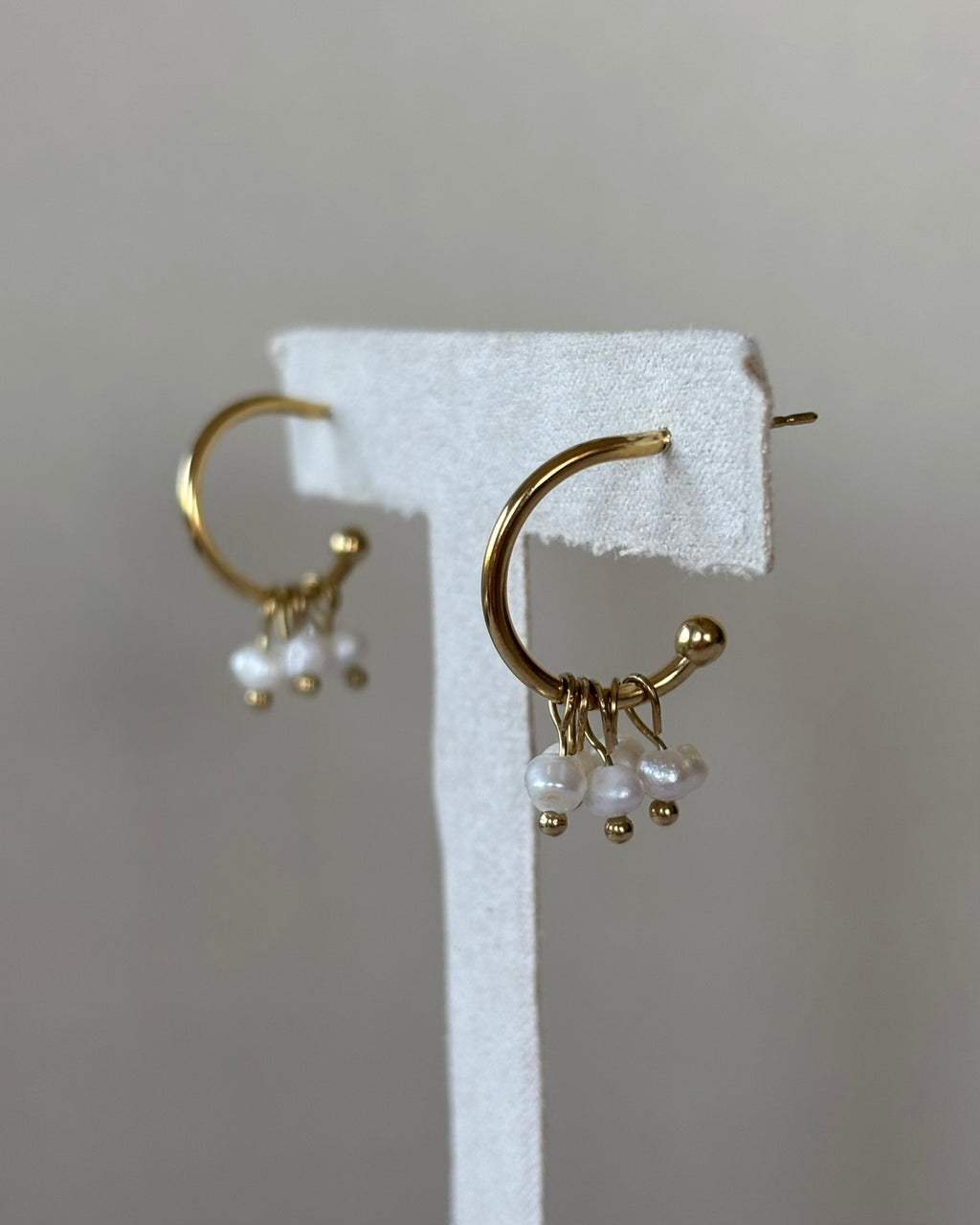 Multi Pearl Earrings