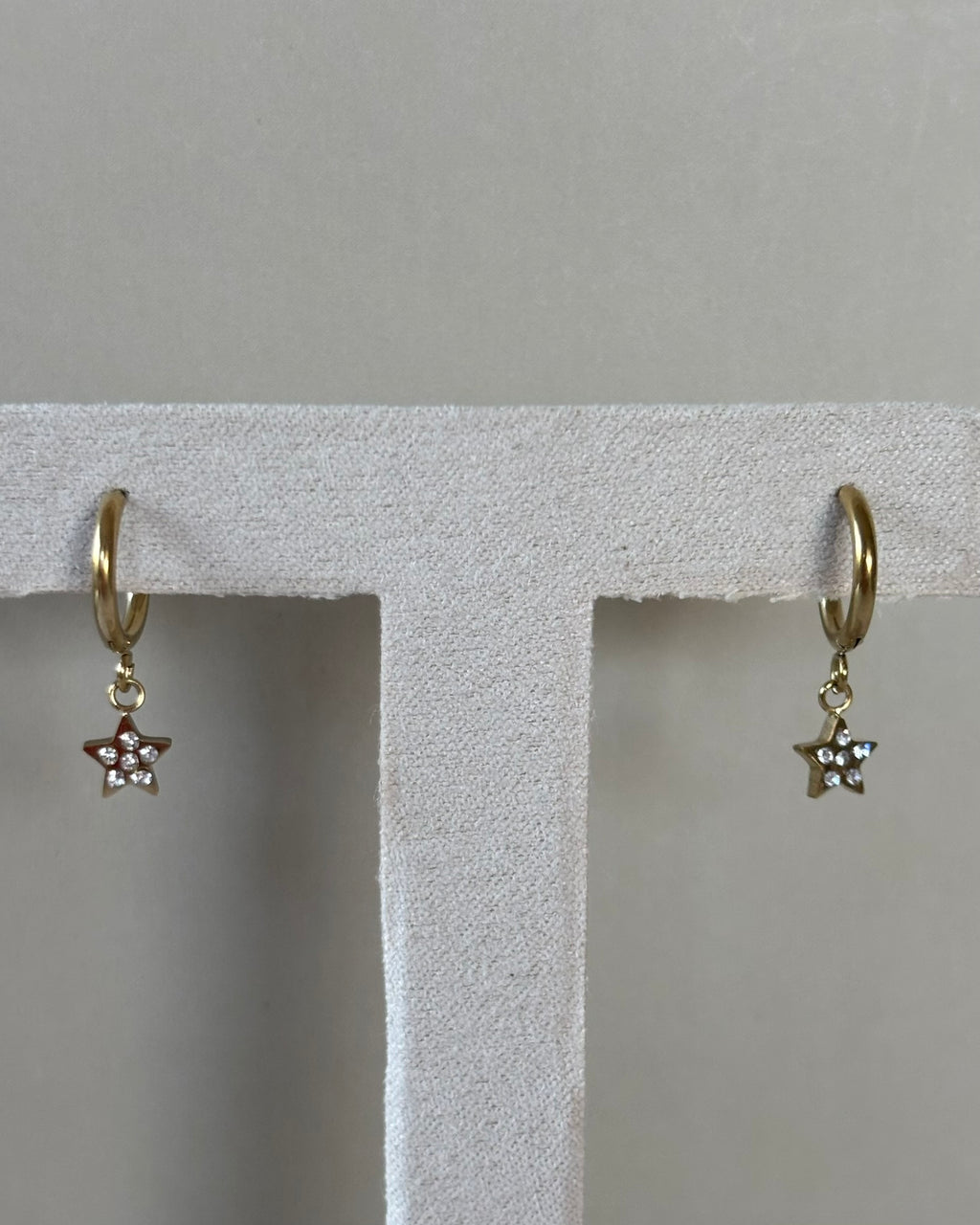 Pendientes Shiny star