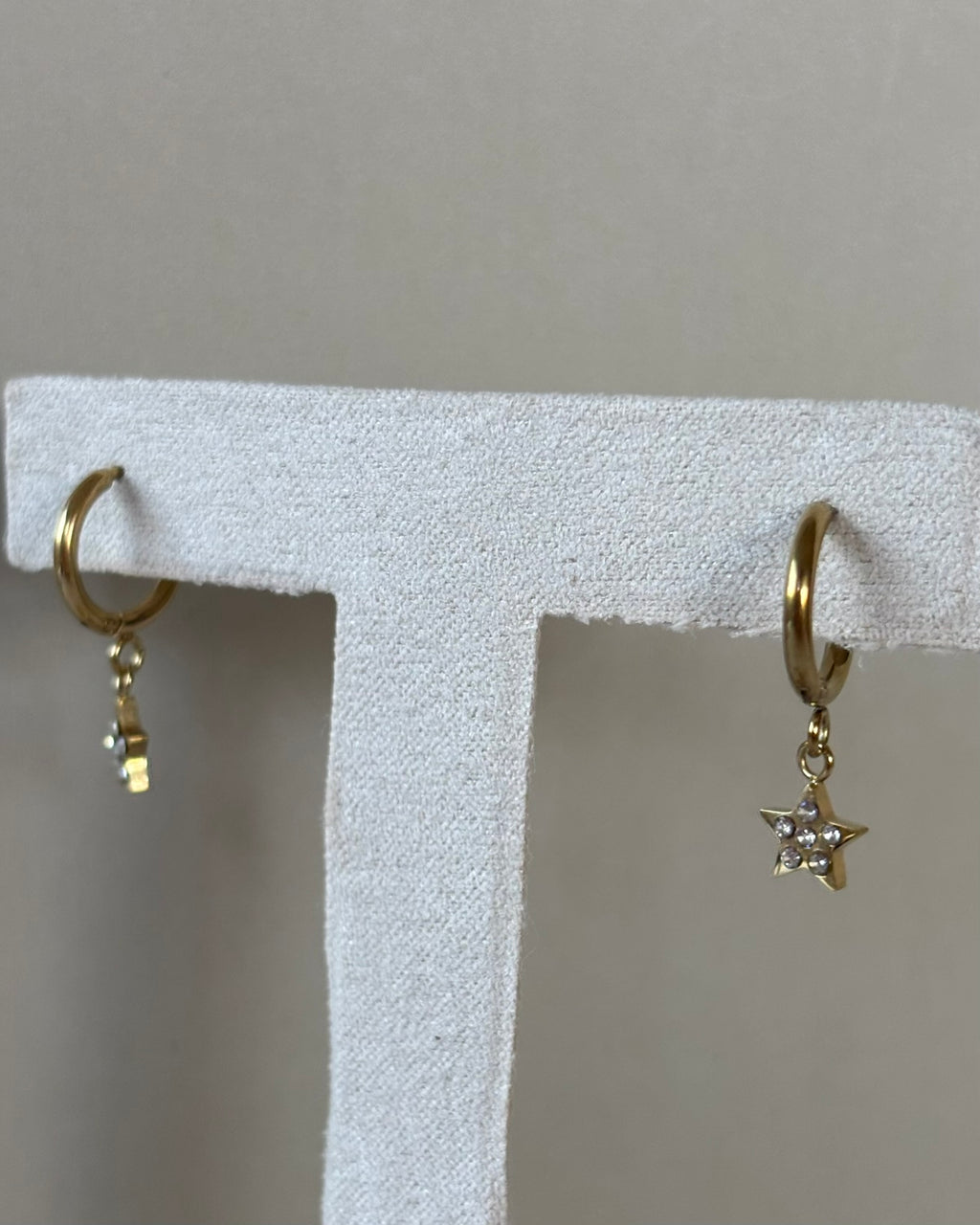 Pendientes Shiny star
