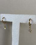 Pendientes Shiny star