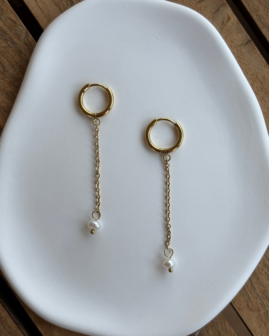 Pendientes Simple Pearl