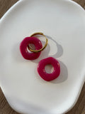 Charms donut Rosa fucsia
