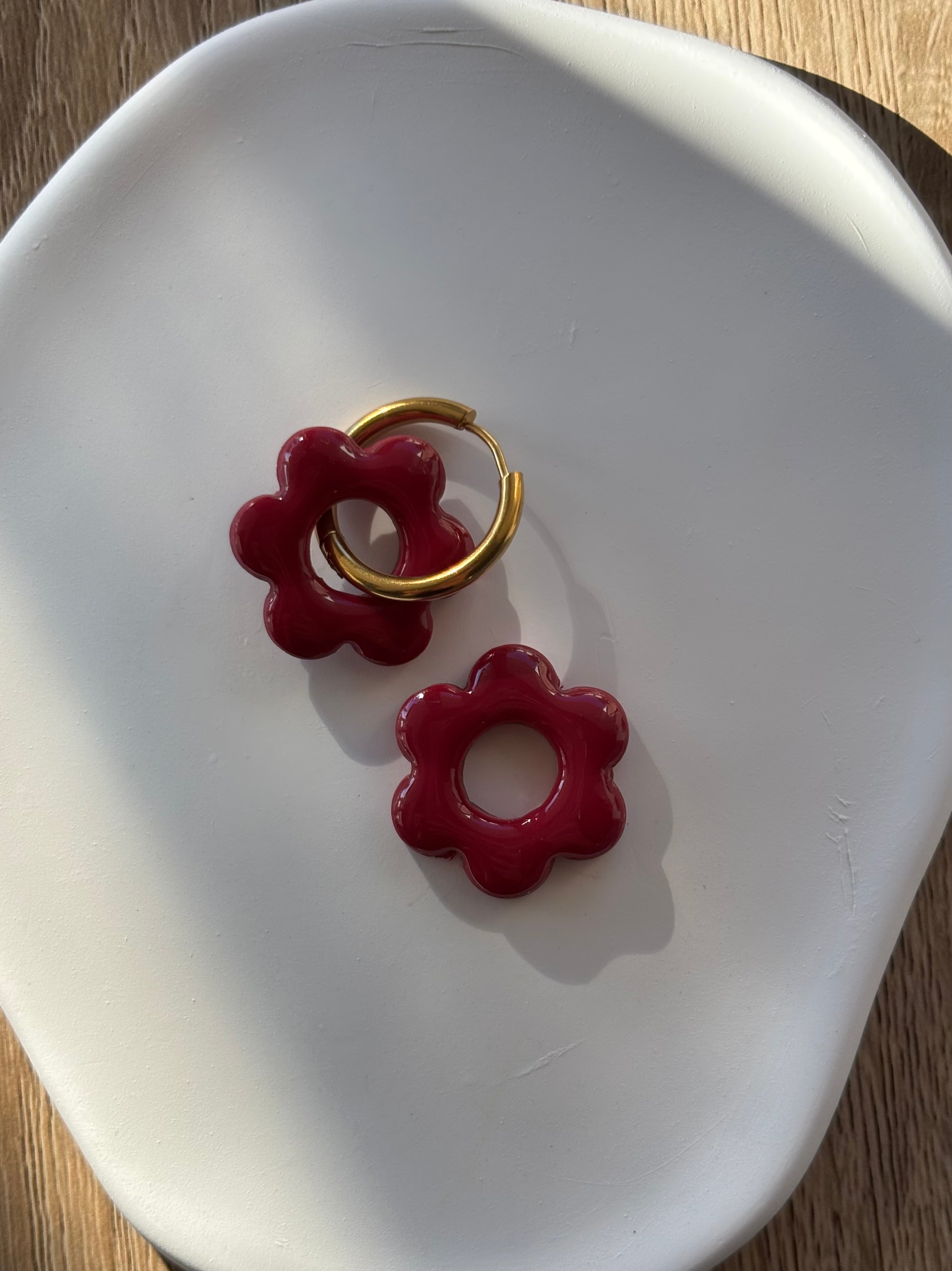 Charms Flor Frambuesa