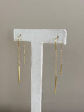 Pendientes Fine line