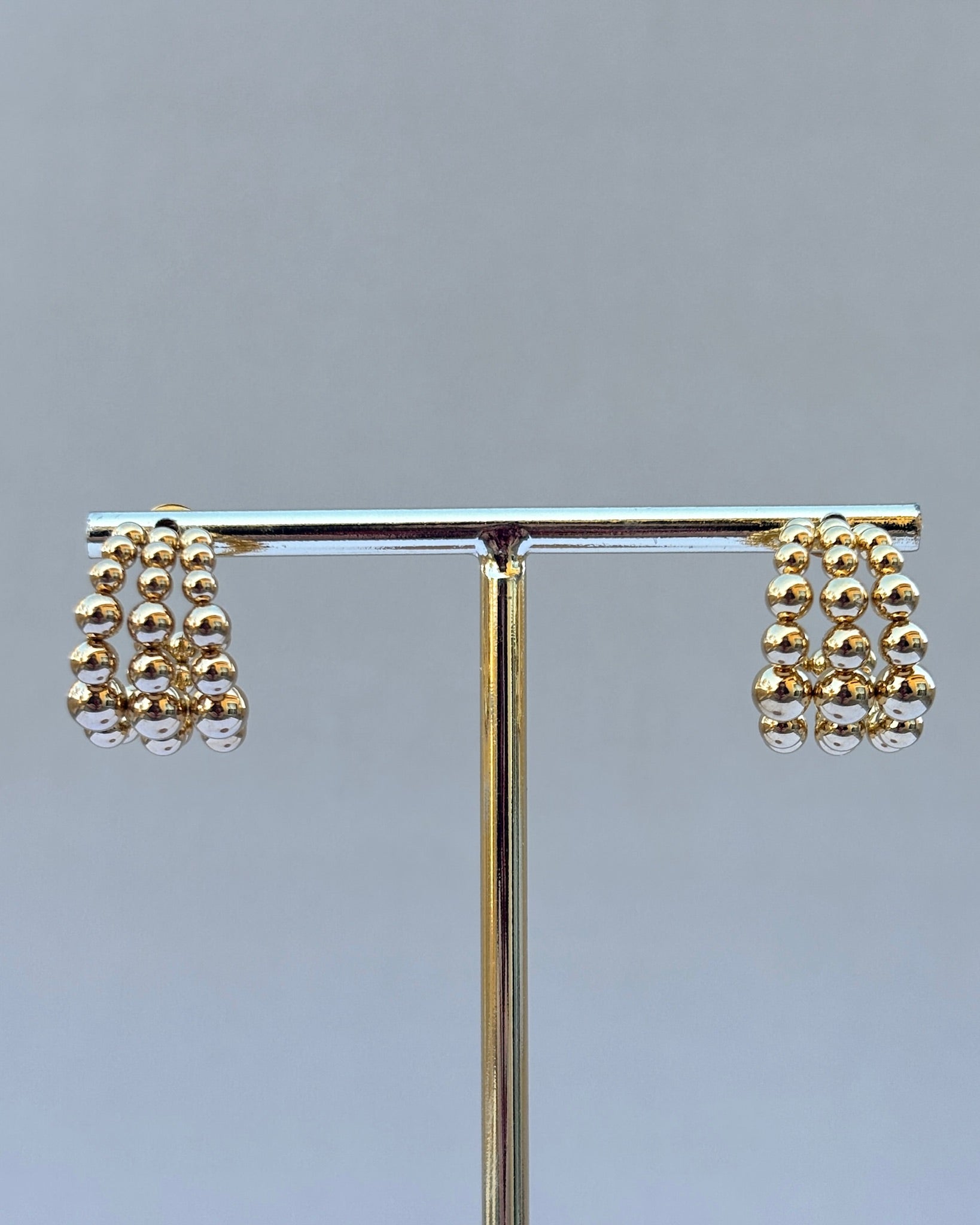 Pendientes Nut triple