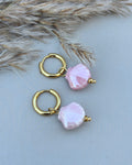 Pendientes sand rosa