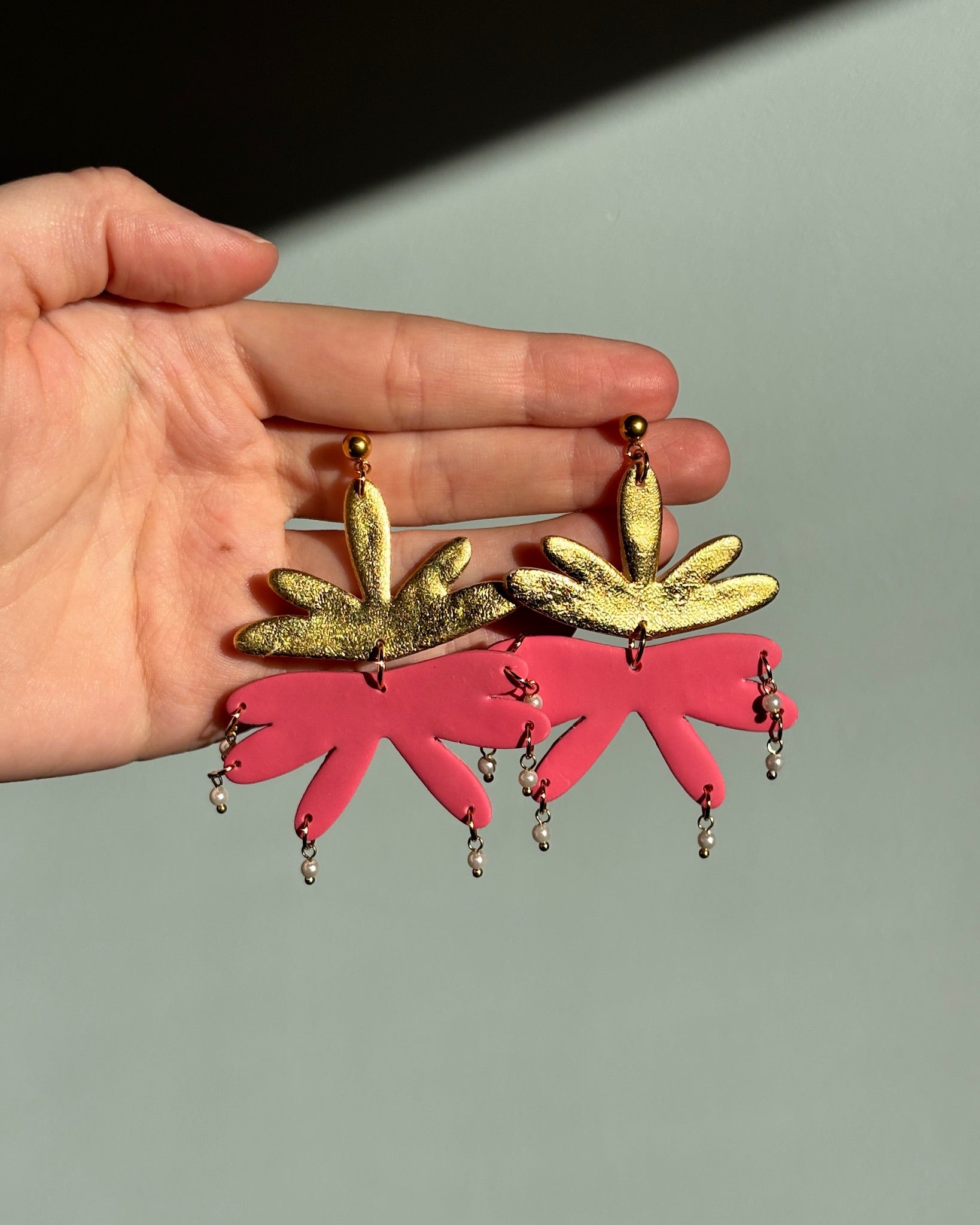 Pendientes rose