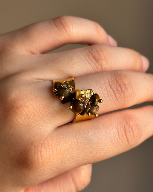 Anillo miracle marrón