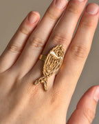 Anillo Pez rafia