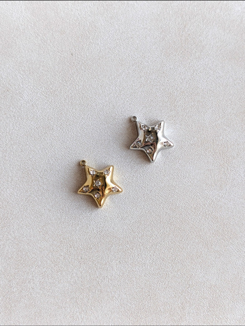 Charm estrella brillos