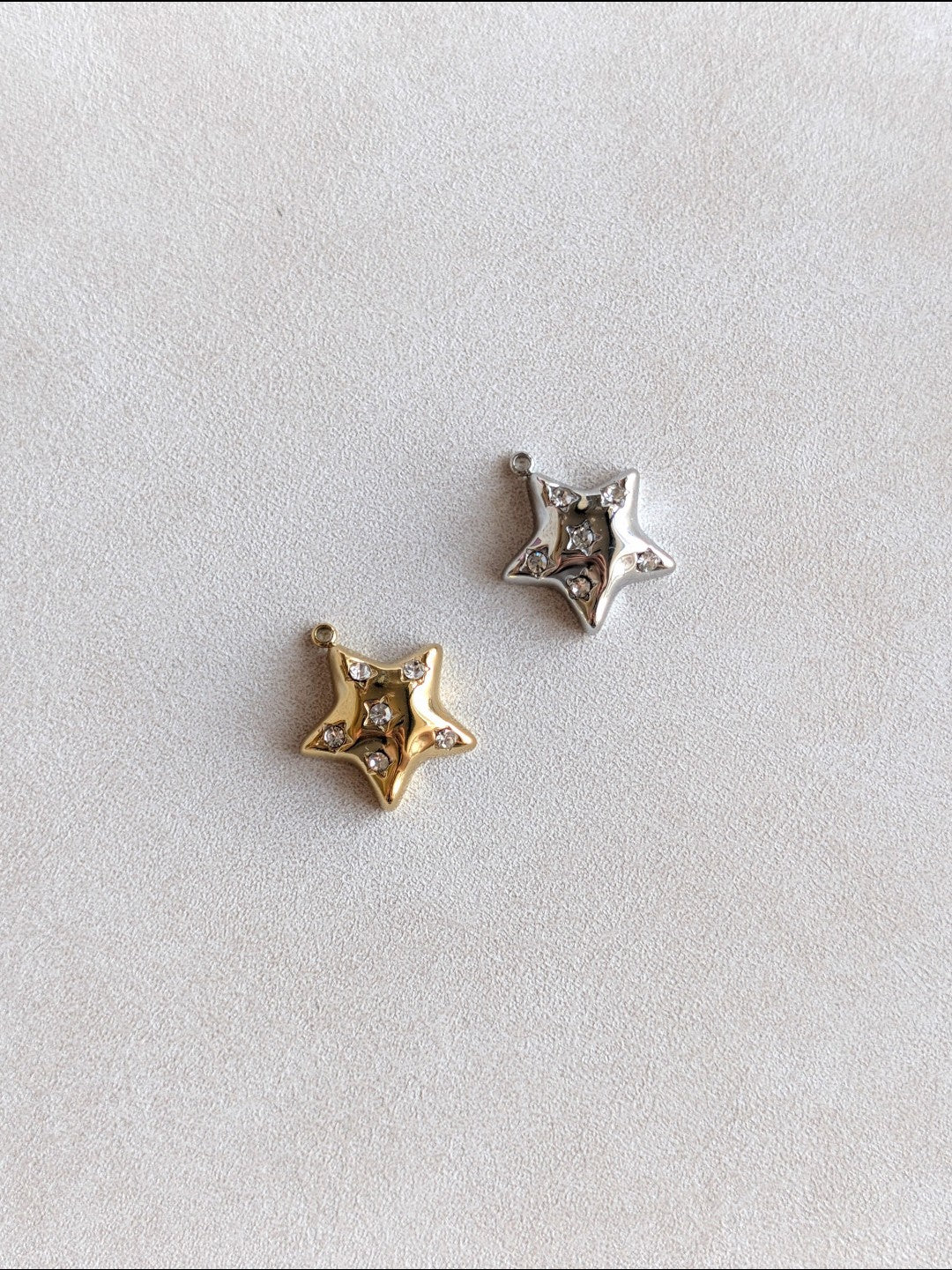 Charm estrella brillos
