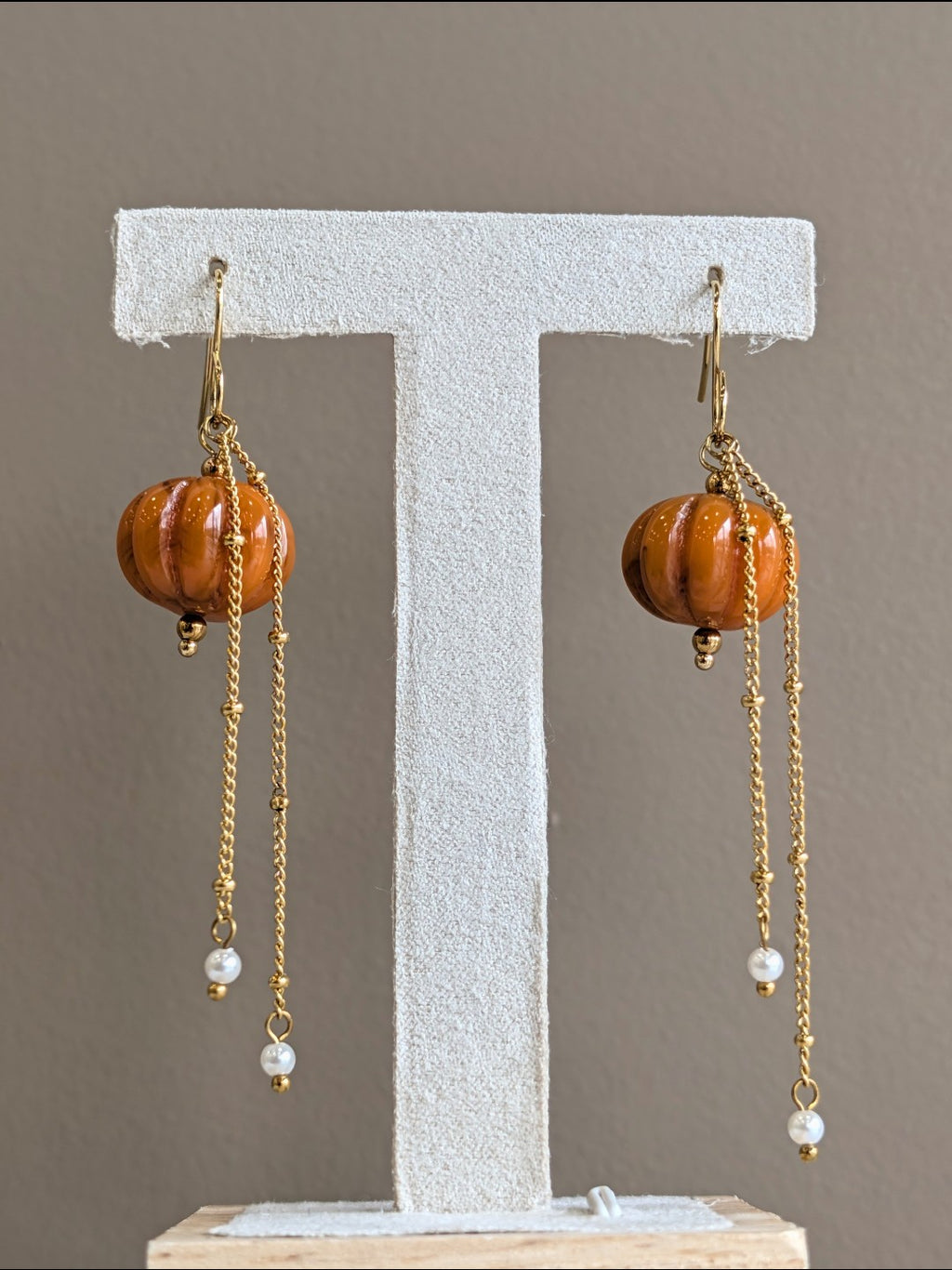 Pendientes Pumpkin