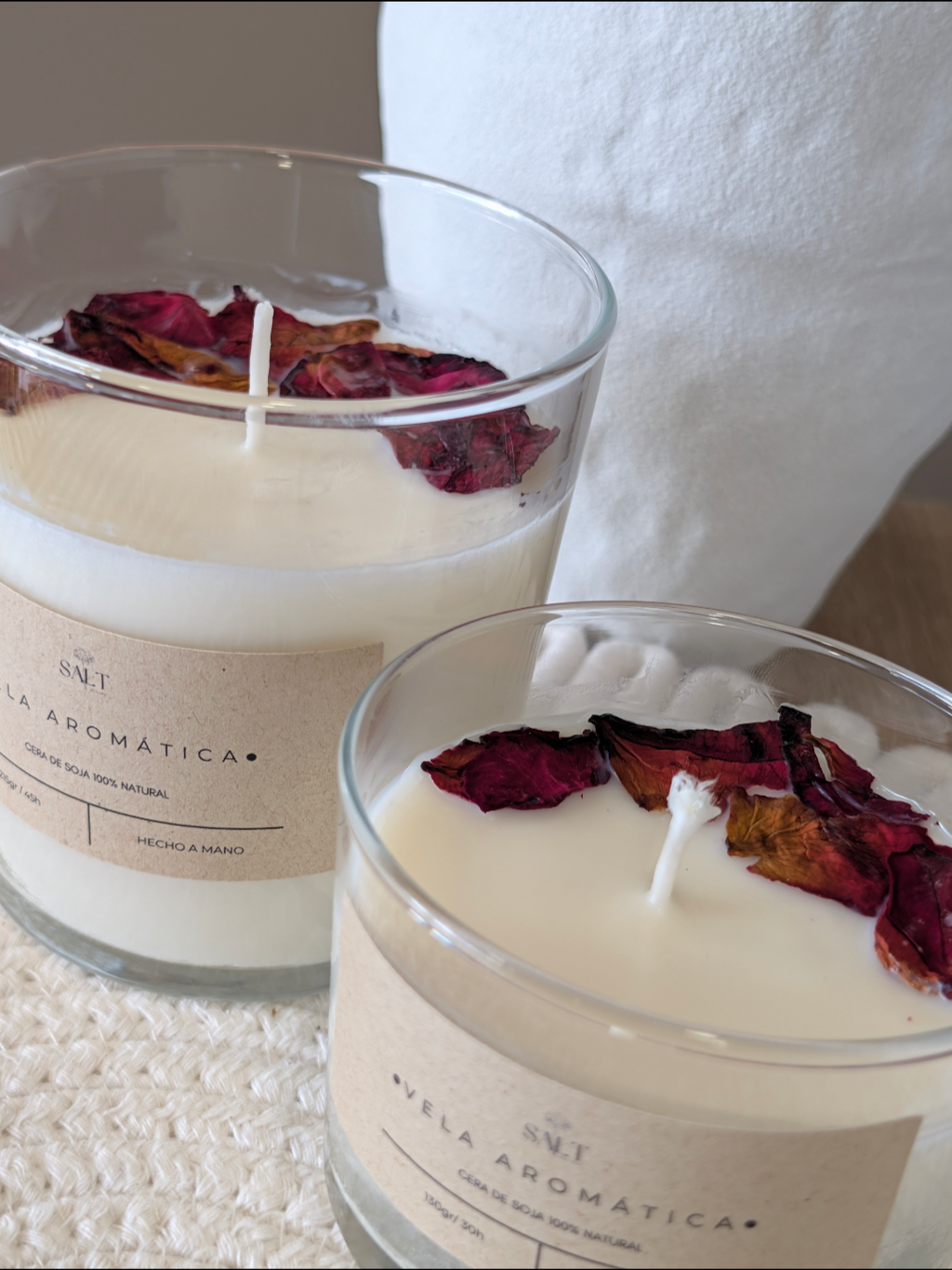 Vela aromática Clavel