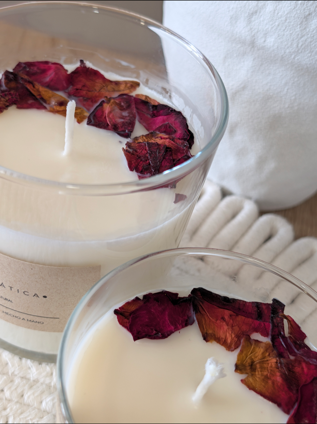 Vela aromática Clavel
