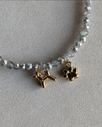 Pulsera elástica rocallas *charm bar*